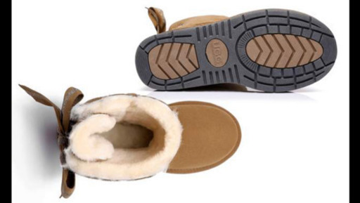 新品未使用UGGブーツ(リボン付き)