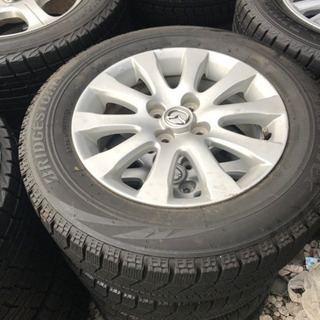 マツダMAZDA 用アルミホイール付きスタッドレスタイヤ★取り付...
