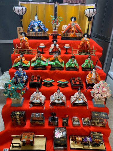 双葉特選 雛15人揃 フルセット