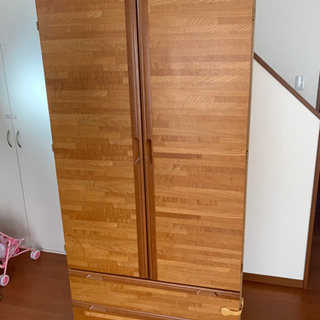 【中古】　タンス　観音開き