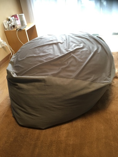 【無印良品】体にフィットするソファ／ビーズクッション