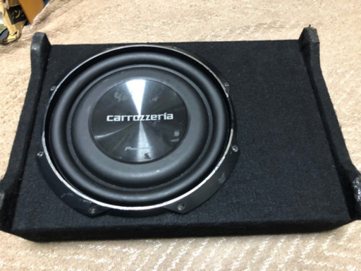 カロッツェリア TS-w3020 専用エンクロージャー付き
