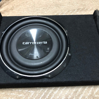 カロッツェリア TS-w3020 専用エンクロージャー付きの画像