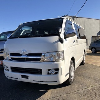 【商談成立】トヨタ　ハイエース　スーパーＧＬロング　パワーリフト付き