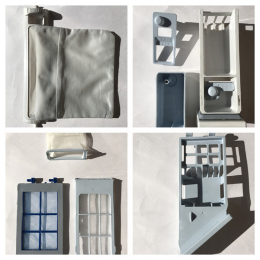 SHARP シャープ 洗濯乾燥機 8.0kg プラズマクラスター ES-TX840KS 2014年製 新品ふろ水ホース付き