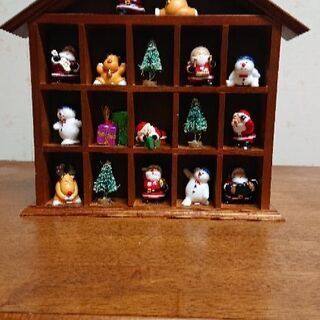クリスマスの置物