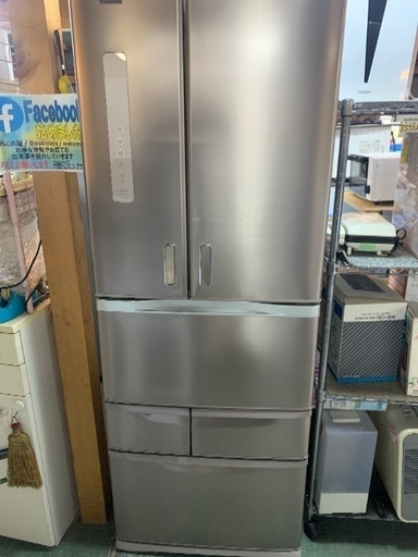 TOSHIBA ノンフロン冷凍冷蔵庫　2014年製　中古　GR-G51FX