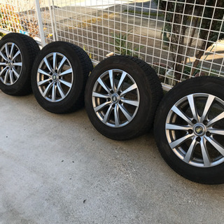 値下げ】スタッドレスタイヤ アルミ4本セット ダンロップ DSX-2 205