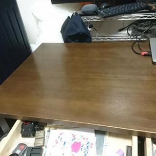 無印 横長ローテーブル 120×60の画像