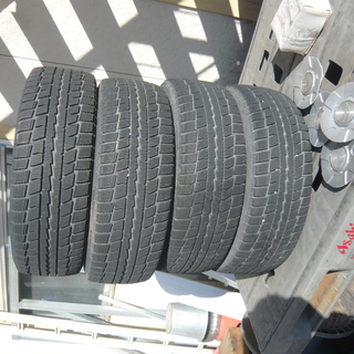 スタットレスタイヤ+アルミ4本無料195/65ｒ15