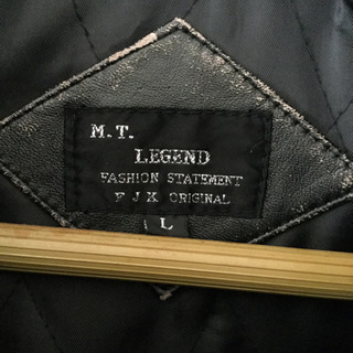 羊革(ラムスキン)メンズハーフコートの画像