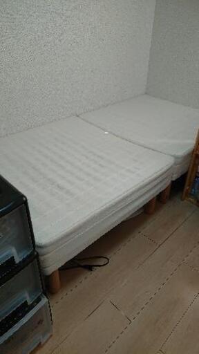 マットレスシングルベッド 譲ります