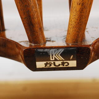 KASHIWA 柏木工 オーク材 かしわ ダイニングチェア 4脚セット