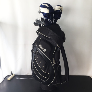 中古☆DUNLOP 初心者向け 練習用 男性用 クラブ14本セット バッグおまけ★の画像