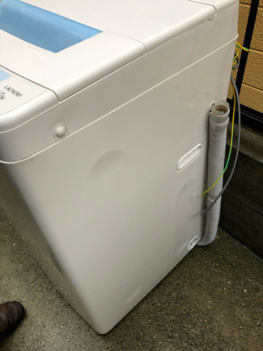 AQUA 6㎏ 「立体循環ジェット水流」洗濯機AQW-S60C