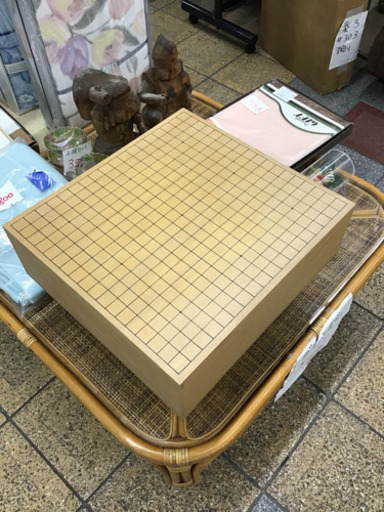 囲碁　囲碁盤  脚付き　厚み14.5cm
