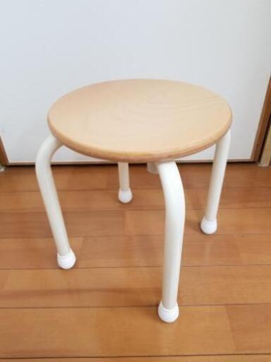 【新品】子ども用丸スツール5脚