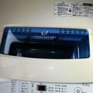 ０円冷蔵庫+洗濯機セット(Haier)の画像