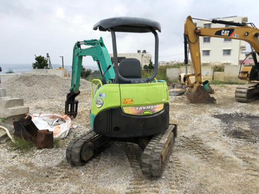 ヤンマー　0.1m3 ユンボ