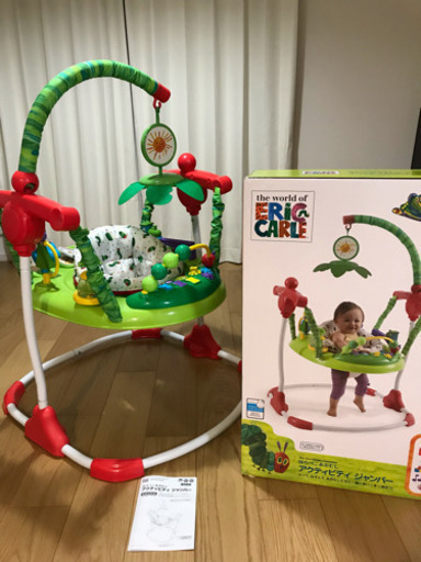 値下げ！はらぺこあおむしアクティビティジャンパー(ジャンパルー)