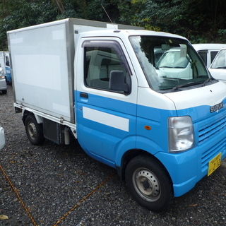 軽バン軽トラ専門在庫50台　冷凍冷蔵車　平成20年　キャリィトラ...