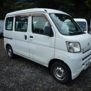 軽バン専門店在庫50台　ハイゼット　４WD　5速マニュアル　平成...