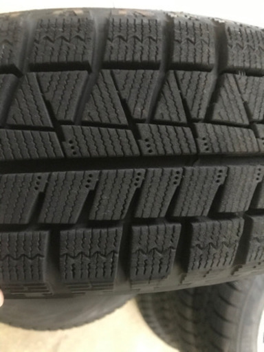 ブリザックREVO GZ 155/65R14 スタッドレススチールホイルセット