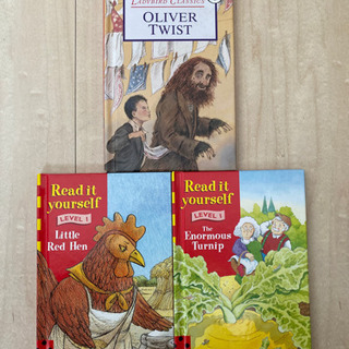 子供用英語の読み物　3冊まとめて