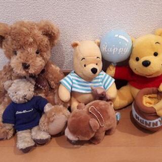 【取引先決定】プーさん　くまのぬいぐるみセット♡