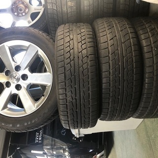 スタッドレス　トヨタ純正アルミタイヤセット　205/55R16