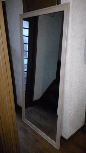 [取引中]大型ミラー 180cm x 90cm ダンス練習などに。10kmまでなら車出します。