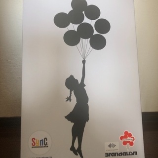 Flying Balloons Girl （Red Balloons Ver.） Banksy 