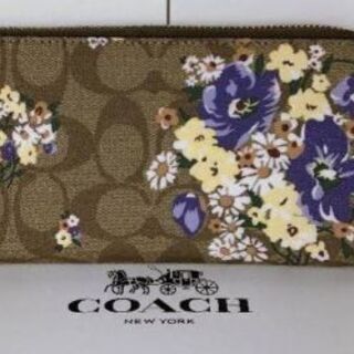 【他のサイトで取引中‼️】お買い得‼️非常に入手困難‼️【日本完売 コーチ長財布】正規品の画像