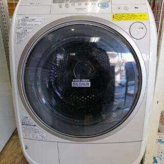 【リサイクルストアスターズ鹿大店】日立 HITACHI ドラム式洗濯乾燥機 9kg 左開き センサービッグドラム洗浄 BD-V2200