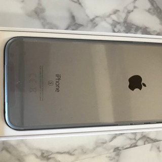 iPhone6s 32GB spacegrayですの画像