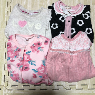 売約済★GAPあり ベビー服 ロンパース あったかい 女の子 長袖