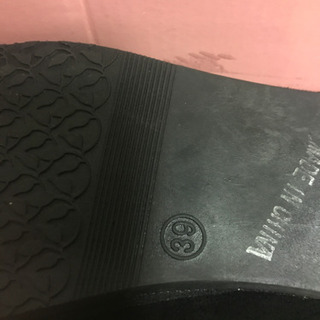 新品/ファー付靴の画像