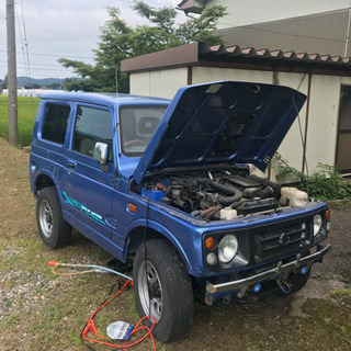［値下げ］JA22 青色ジムニー MT車