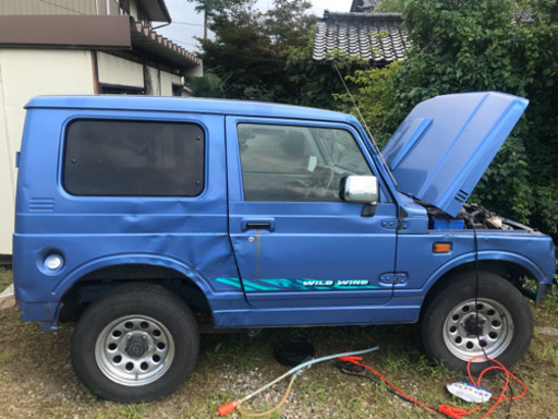 値下げ］JA22 青色ジムニー MT車 (たわし) 砺波のジムニーの中古
