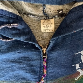 空USAメンズパーカーの画像