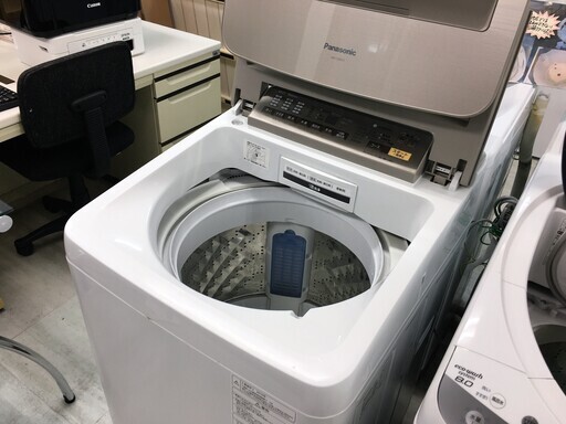 パナソニック8.0K洗濯機2016年製DDモーター分解クリーニング済み！！！