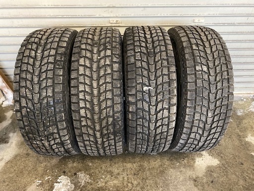 バリ山【良品】265/70R16　DUNLOP GRANDTREK SJ6 　プラド・サーフ・パジェロ・サファリ・テラノ ・W463ベンツ