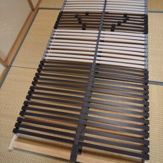 IKEA　ベッドフレーム　すのこベッド　ウッドスプリング　シングルの画像