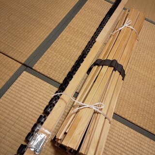 IKEA　ベッドフレーム　すのこベッド　ウッドスプリング　シングルの画像