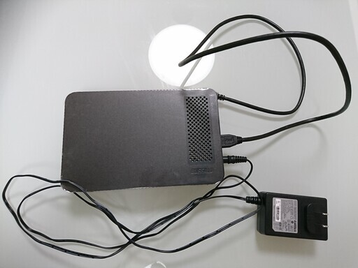 バッファロー HD-LC3.0U3-BK [ドライブステーション ターボPC EX2対応 USB3.0用 外付けHDD 3TB ブラック]☆引っ越し処分