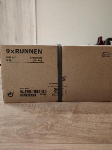 【最終値下げ！】IKEA　イケア　フロアマット2セット　屋外用　未使用品