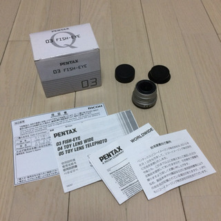 Pentax 03 Fish-Eye 魚眼レンズ