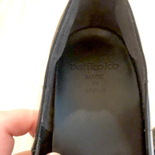 【大幅値下げ】velikoko パンプス 黒革 24cm〜24.5cm 美品の画像