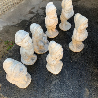ディズニー　白雪姫と7人の小人　置物　早い人優先します。の画像