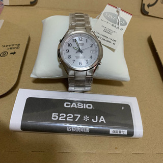 CASIO ソーラー電波時計